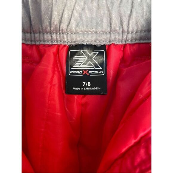 Zeroxposur girls, pink snow pants snap front front pockets youth size 7/8 - Picture 7 of 7